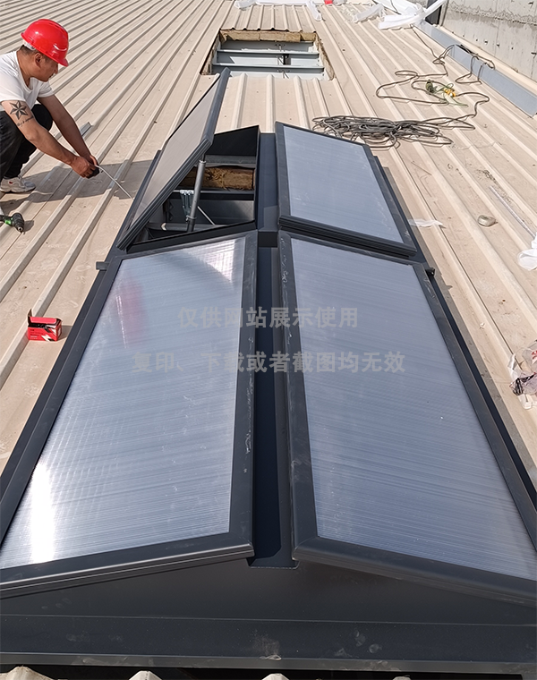 兰州王老吉生产车间秦州排烟天窗