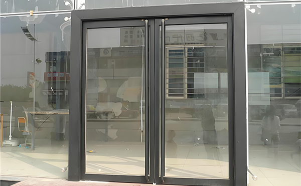 秦州玻璃地弹门