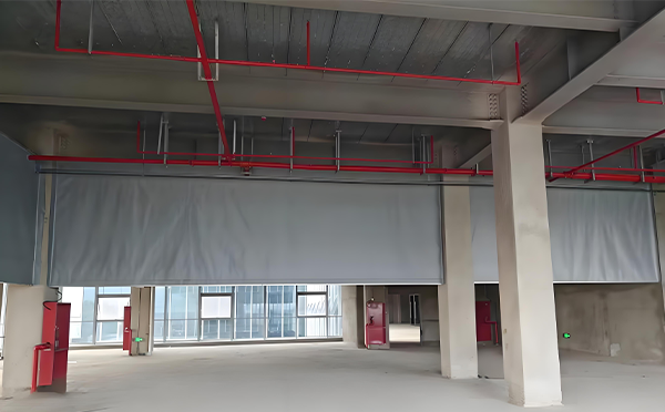 秦州防火布挡烟垂壁