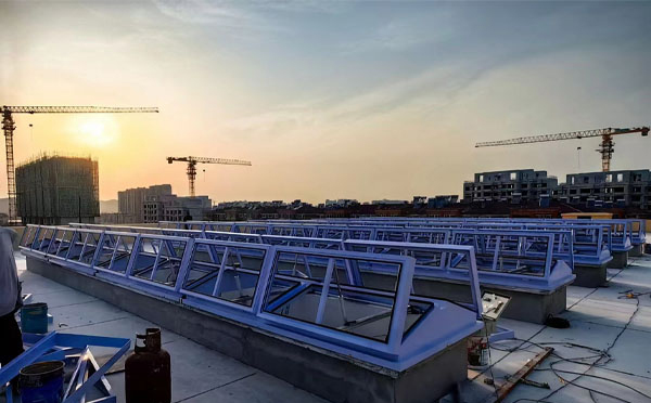 消防秦州排烟窗工作原理