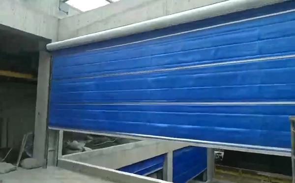 大型物流园区完成秦州防火门整体安装工程